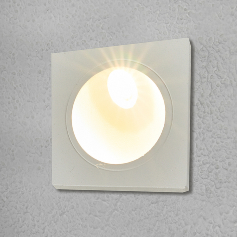 Wandeinbauleuchte Ian für außen, mit LEDs