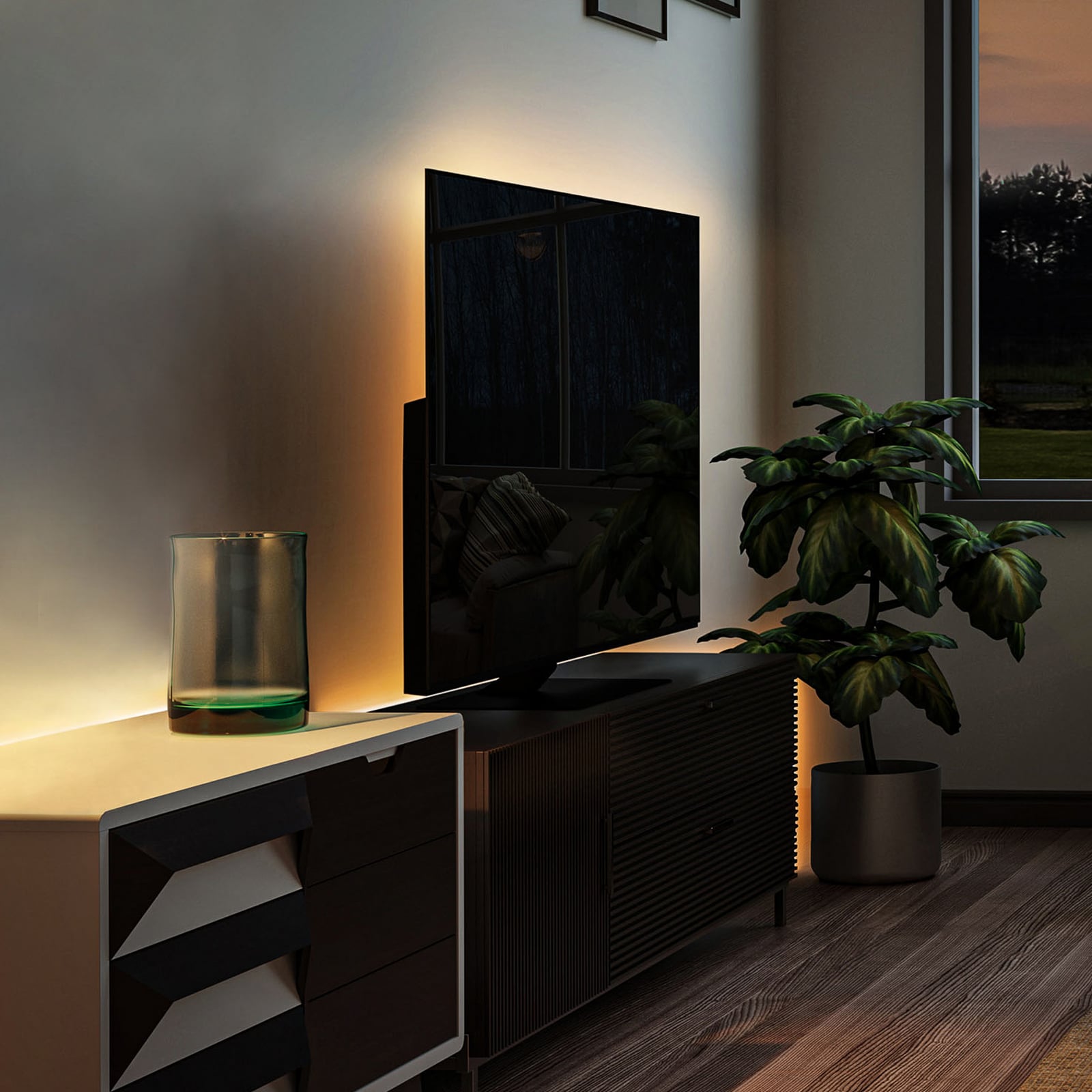 LED-nauha Lee USB, pituus 3 m, RGBW, kaukosäädin LED-nauha Lee USB, pituus 3 m, RGBW, kaukosäädin