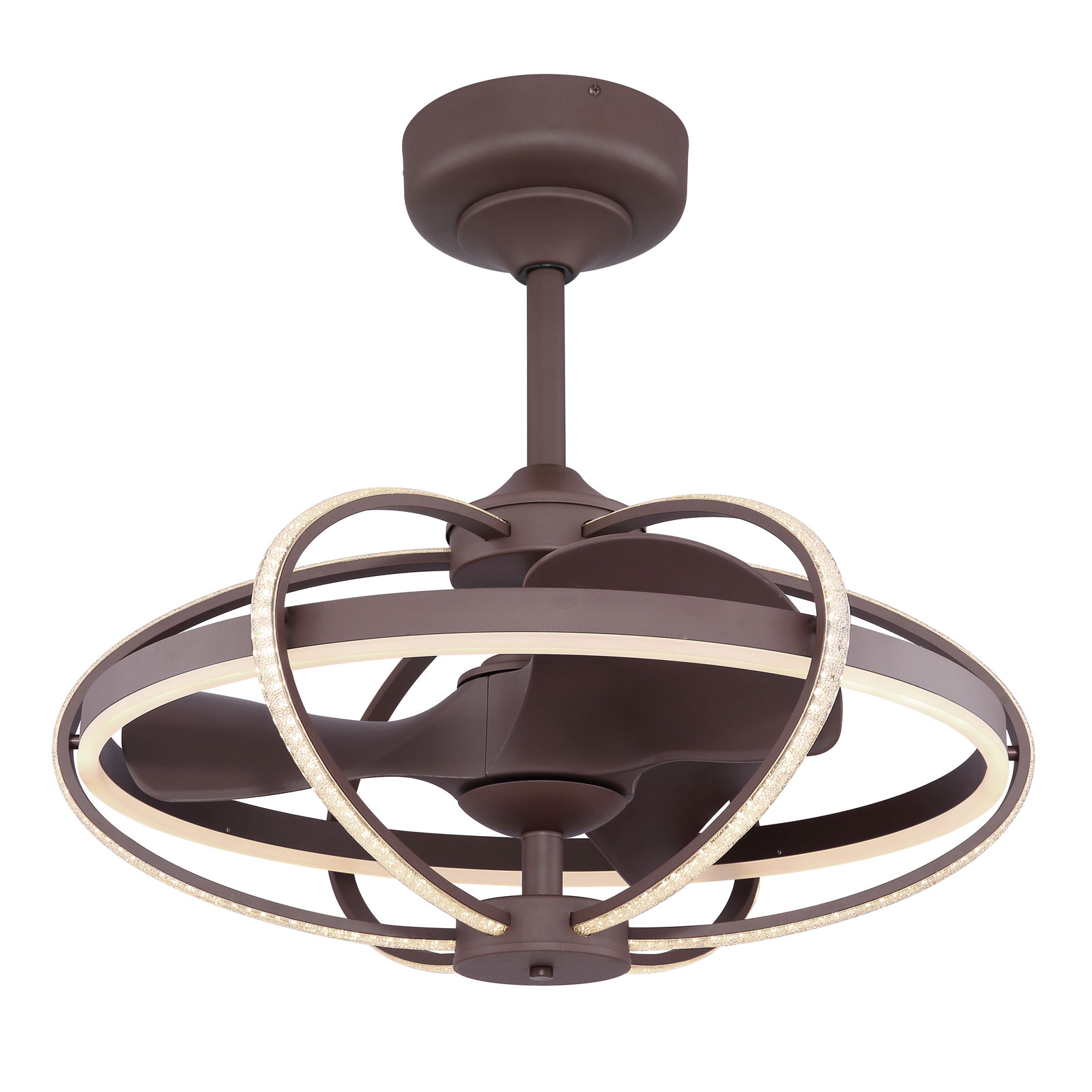 Deckenventilator mit LED-Licht und Fernbedienung kaufen | Lampenwelt.de