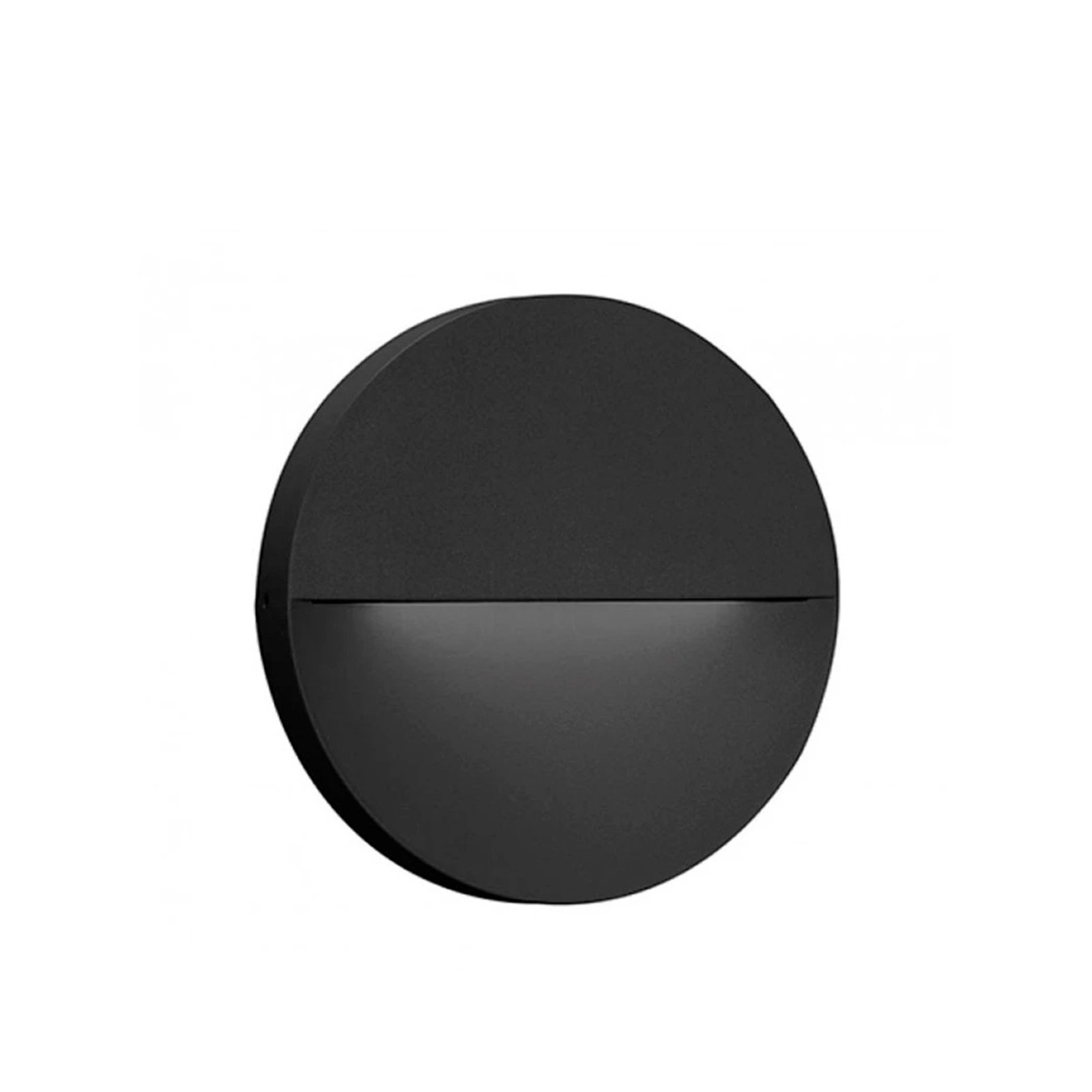 Eclipse LED Aplique Exterior Negro - Ares