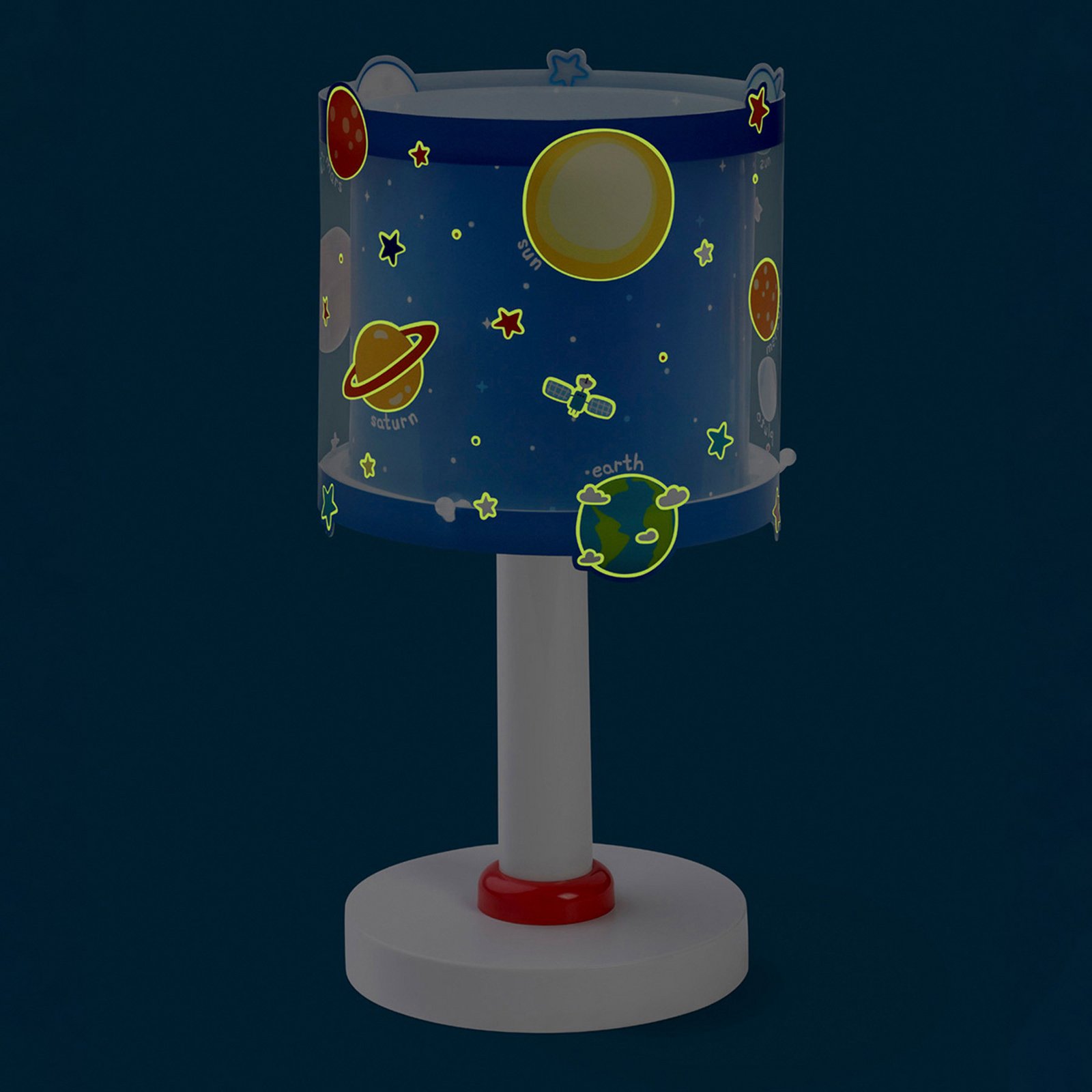 Lampada da tavolo per bambini Planets, G4, Ø 15 cm