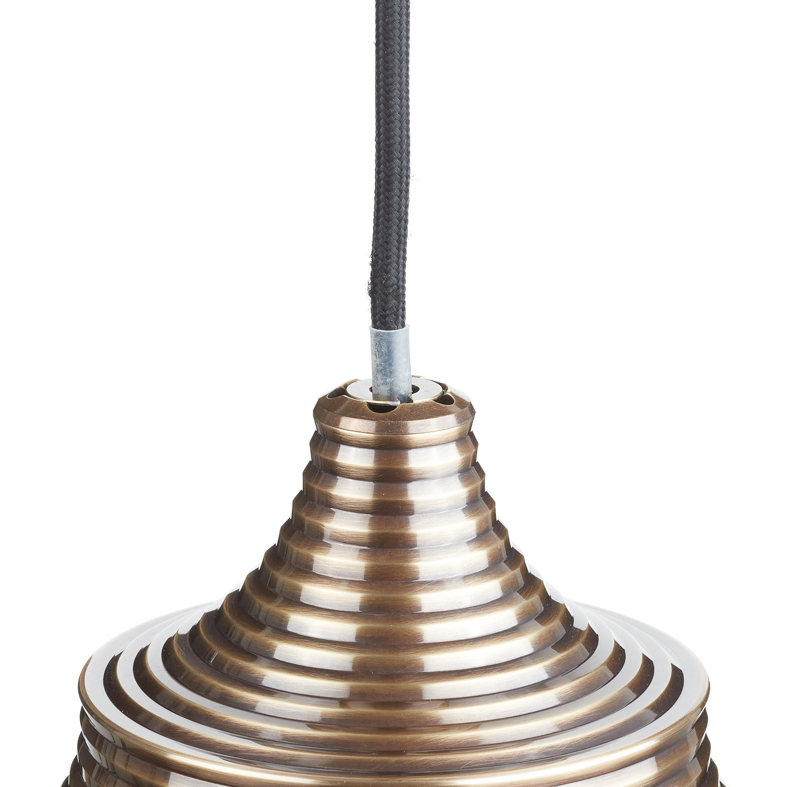 Bover Tibeta 02 lámpara colgante LED latón antiguo