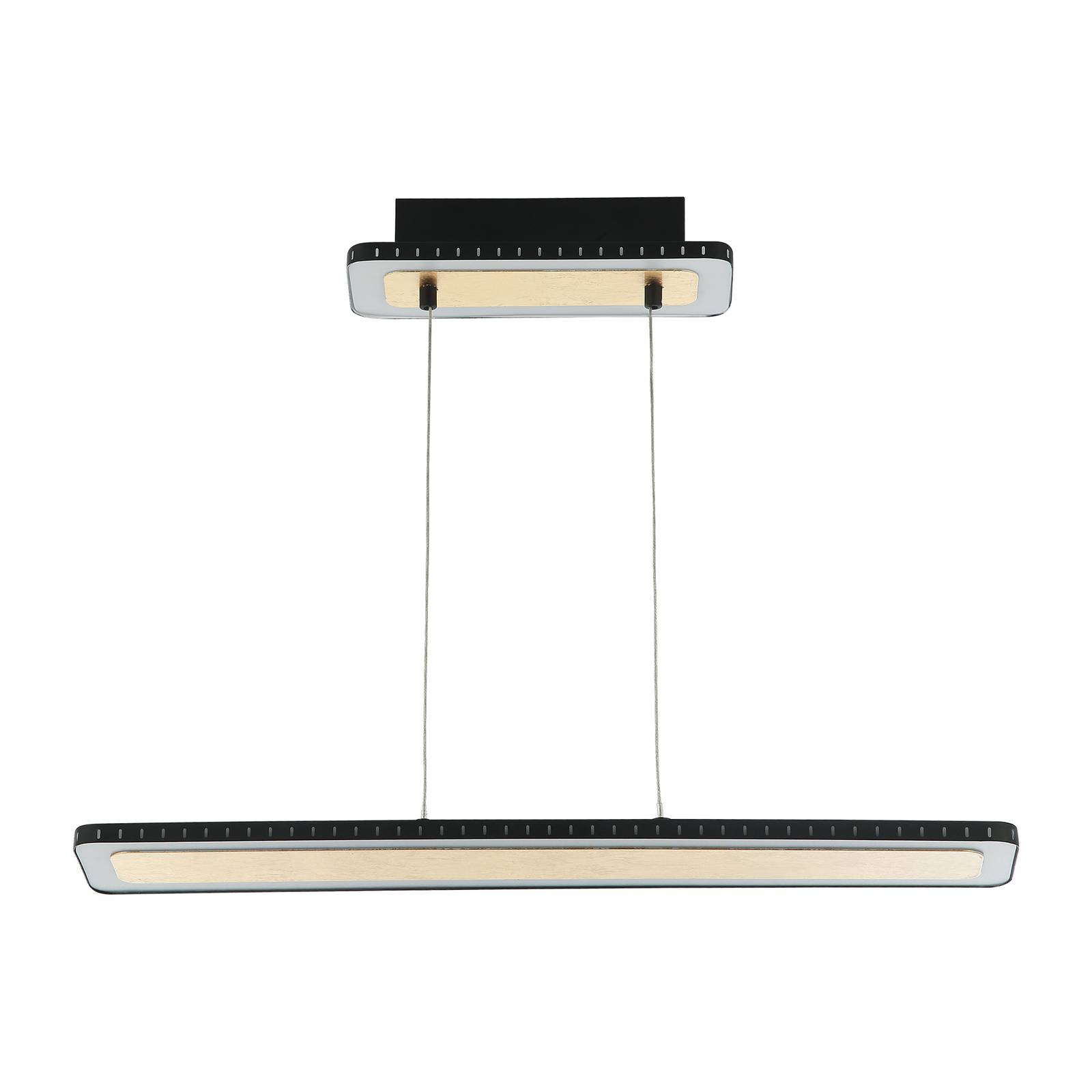 LED-hänglampa Solaris 3-step dim 70 cm guld