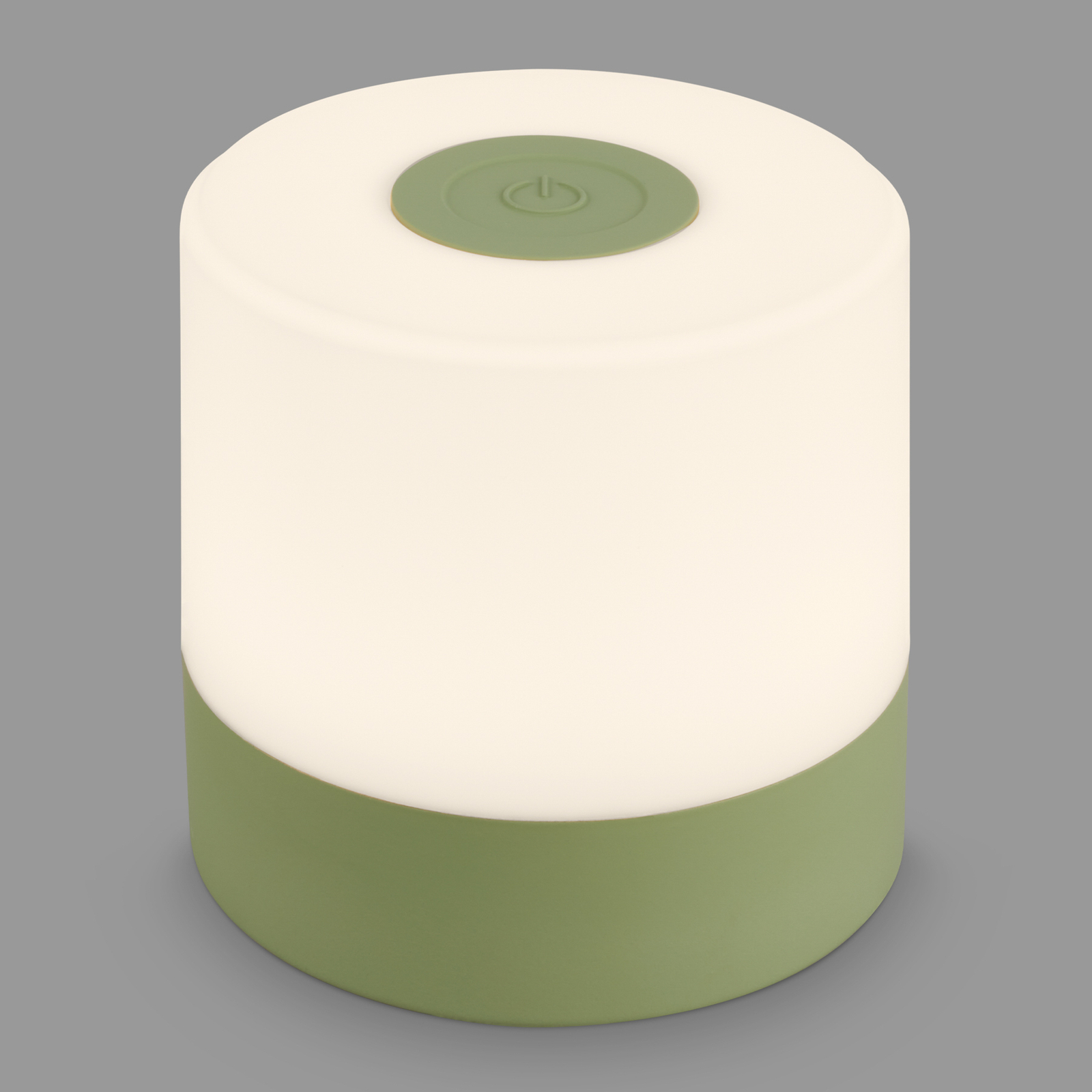 LED table lamp Smal, rechargeable battery, 2,700 K, green