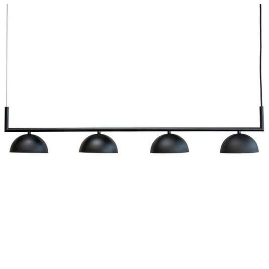 Suspension Stockholm, noire, à 4 lampes - Dyberg Larsen