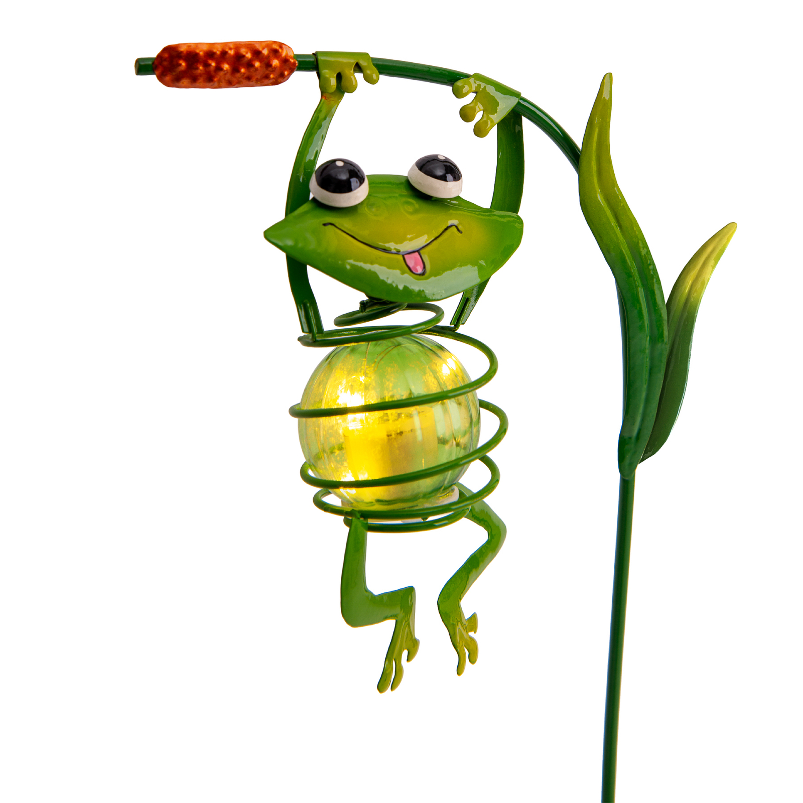 5280417 LED solar light, hanging frog