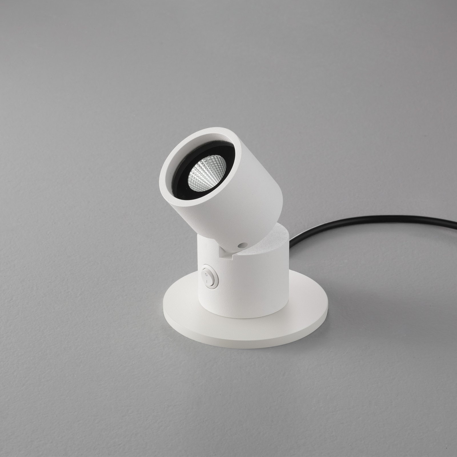 Egger Capri LED asztali lámpa spotlámpával, fehér