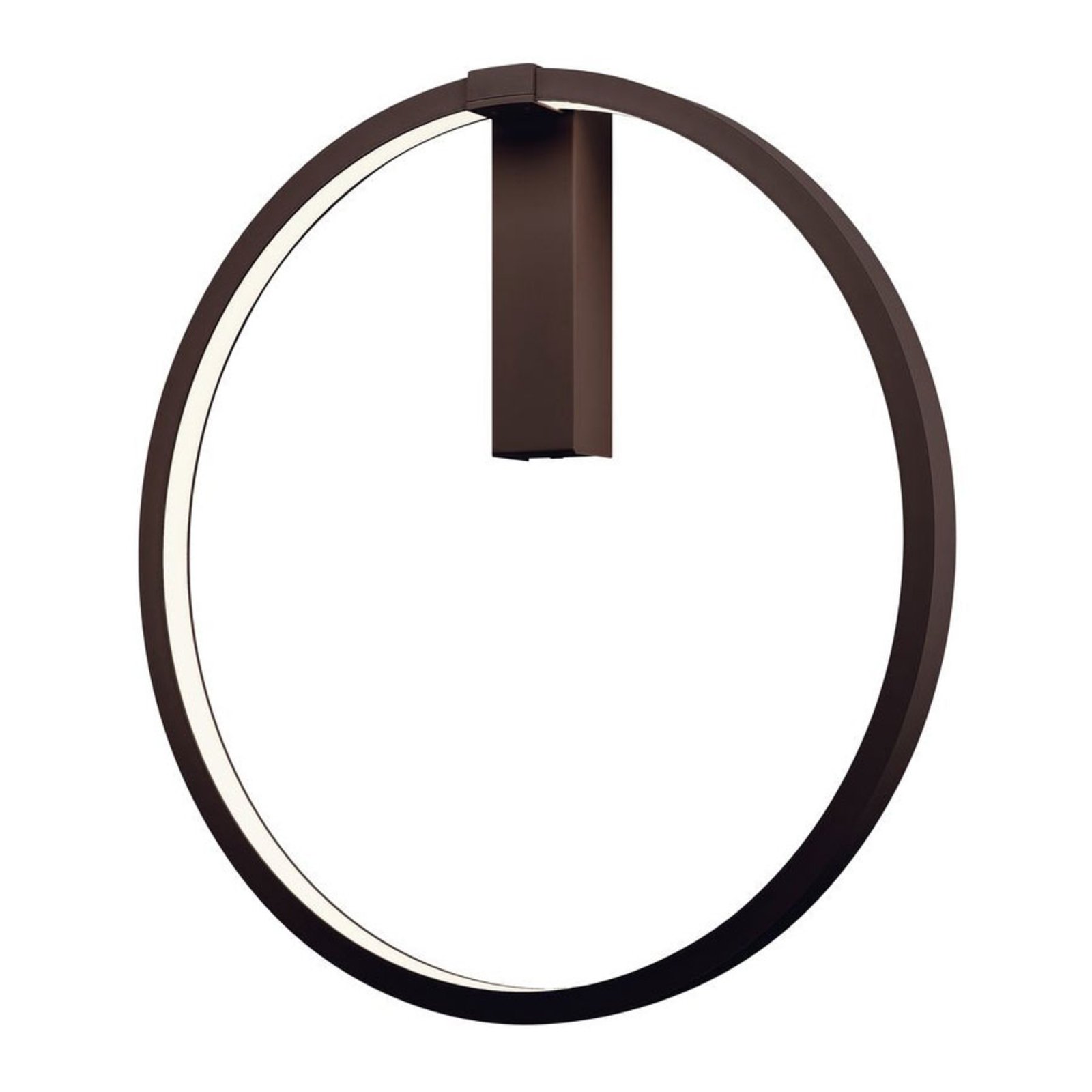 SLV One LED wall light, DALI, ring-shaped