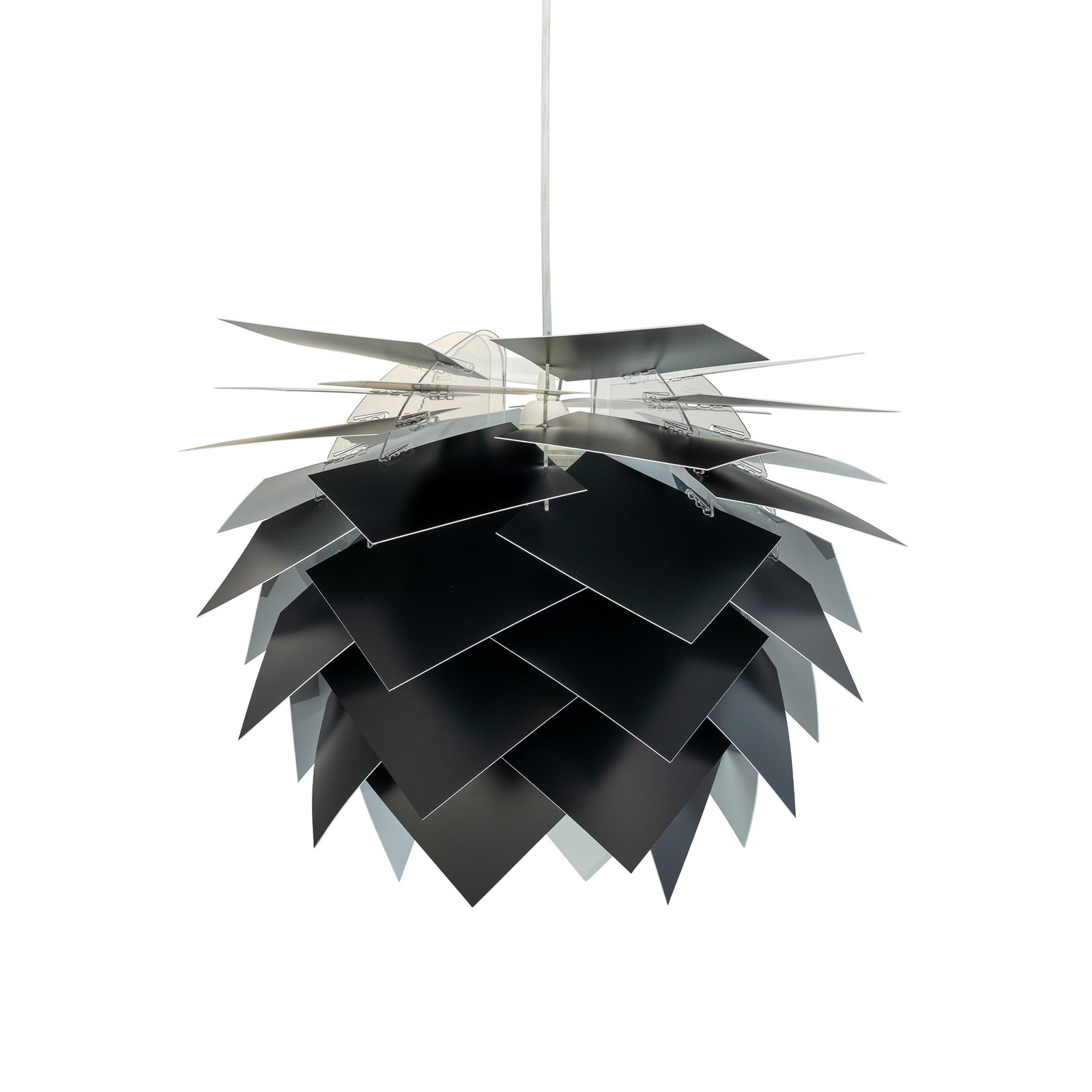 Lampă suspendată mică Dyberg Larsen Illumin negru Ø 35 cm - Camera de zi / sufragerie - design - Plastic