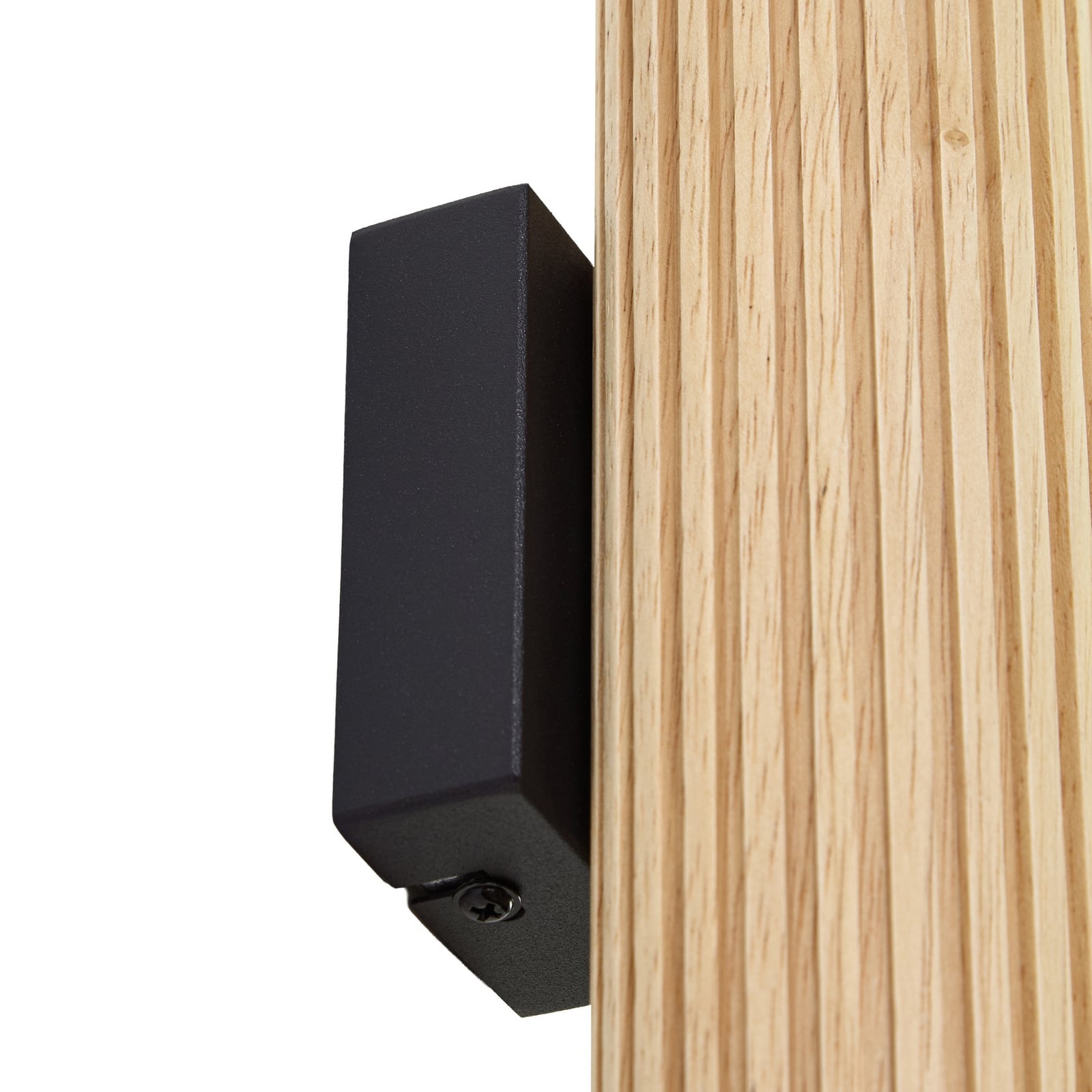 Kinkiet Lindby Stralino, 2-punktowy, wysokość 22 cm, drewno Kinkiet Lindby Stralino, 2-punktowy, wysokość 22 cm, drewno