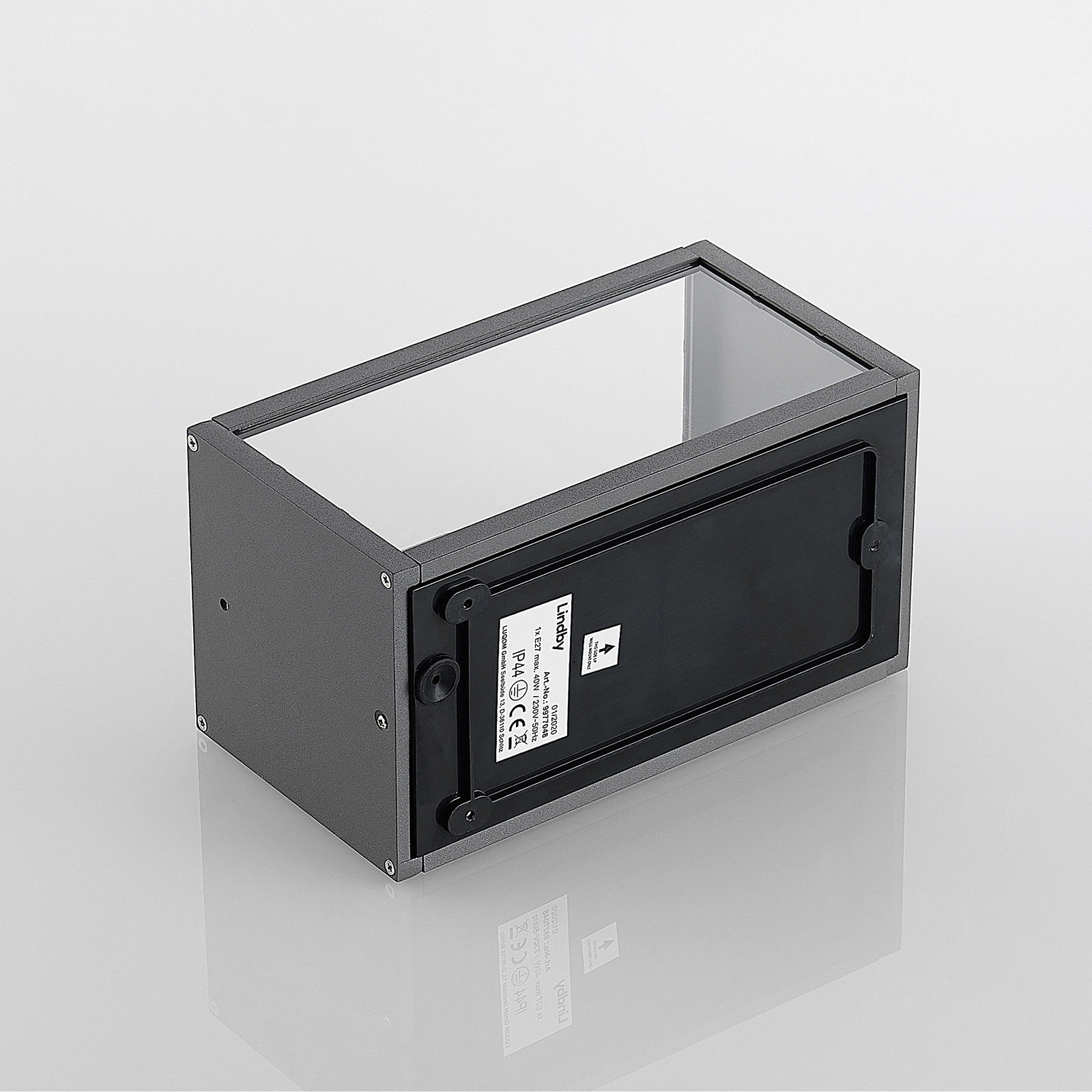 Filimon Outdoor Wall Lamp Dark Grey - Lindby
