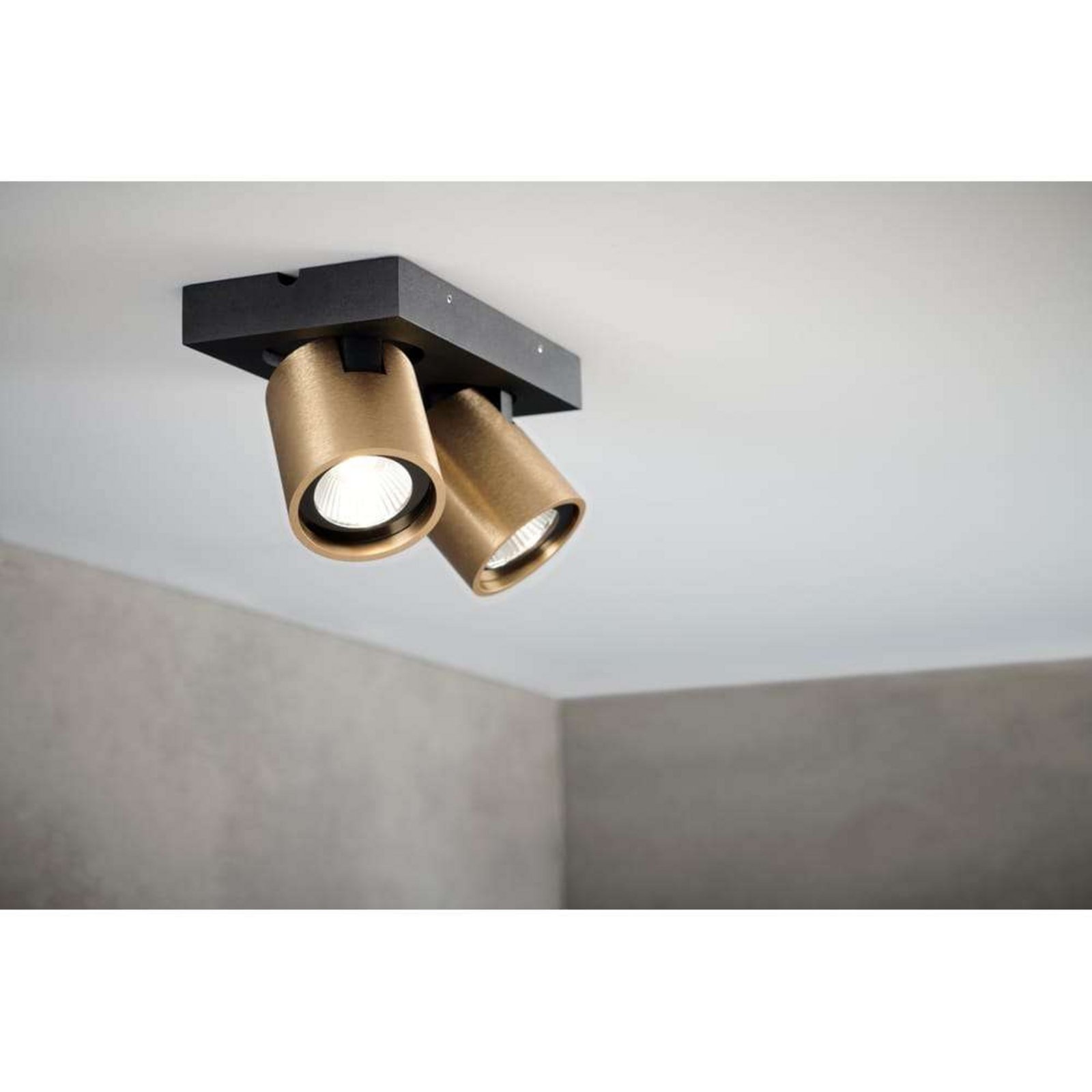 Focus 2 LED Plafonieră 3000K Brass - LIGHT-POINT