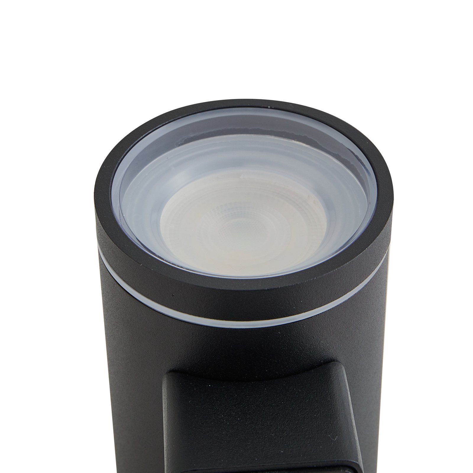 Valtin Smart LED Applique Murale d'Extérieur Noir - Lindby