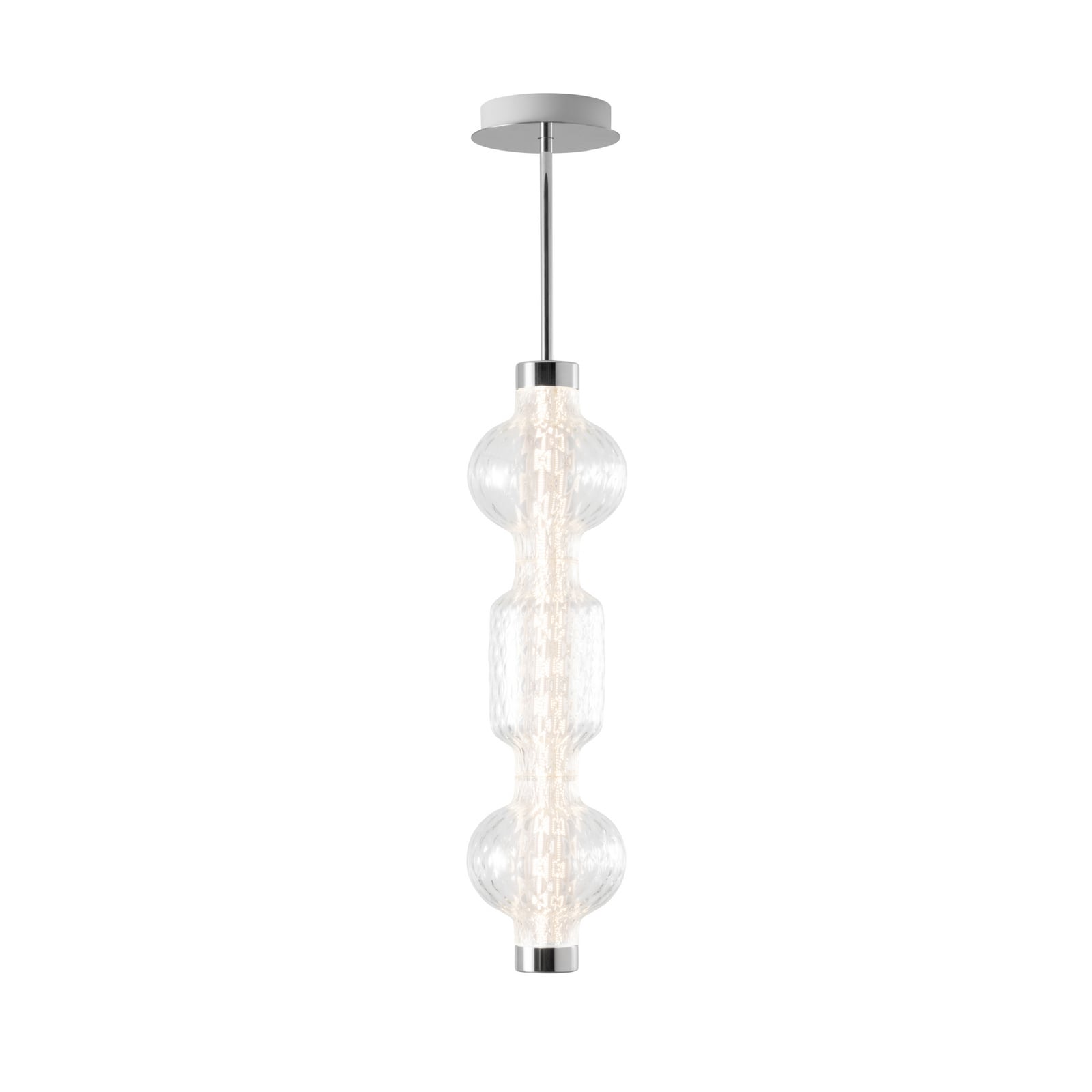 Artemide LED-Hängelampe Alambicco Vertical App 73 cm 3.000 K