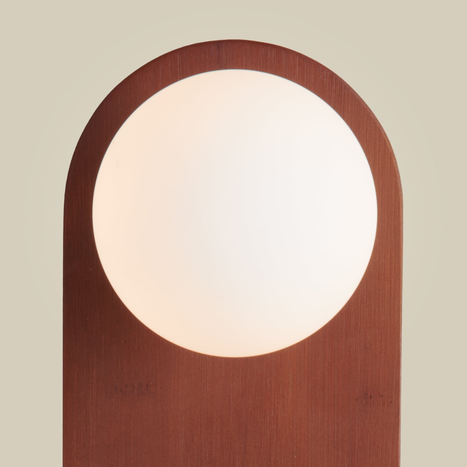 GOOD & MOJO applique Java, marrone, vetro/bambù, spina