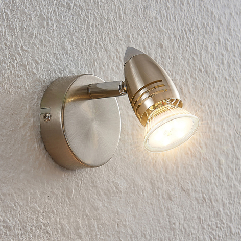 ELC Kalean LED-Spot, nickel, 1-flammig