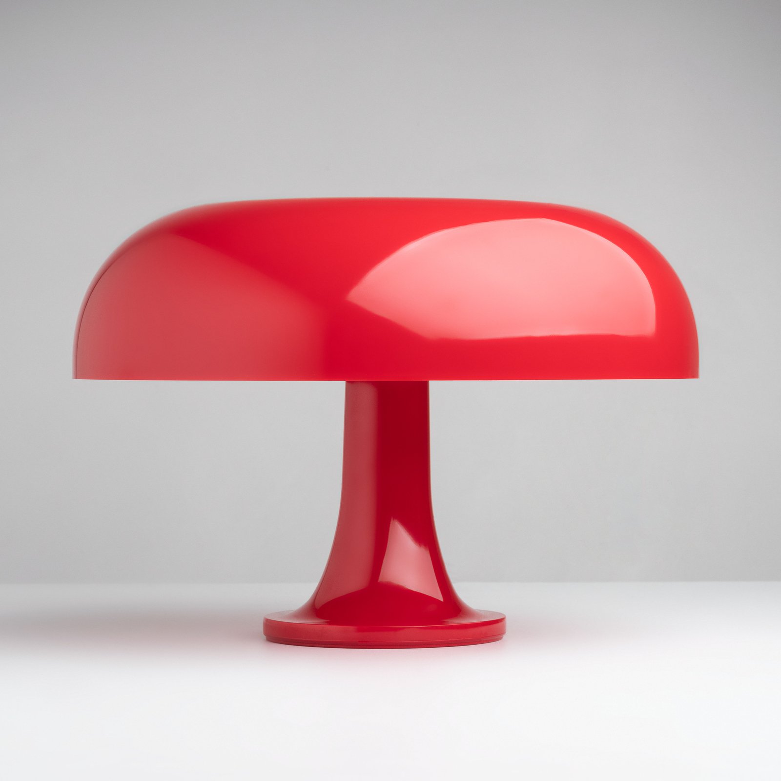 Artemide Nessino - designer table lamp, red