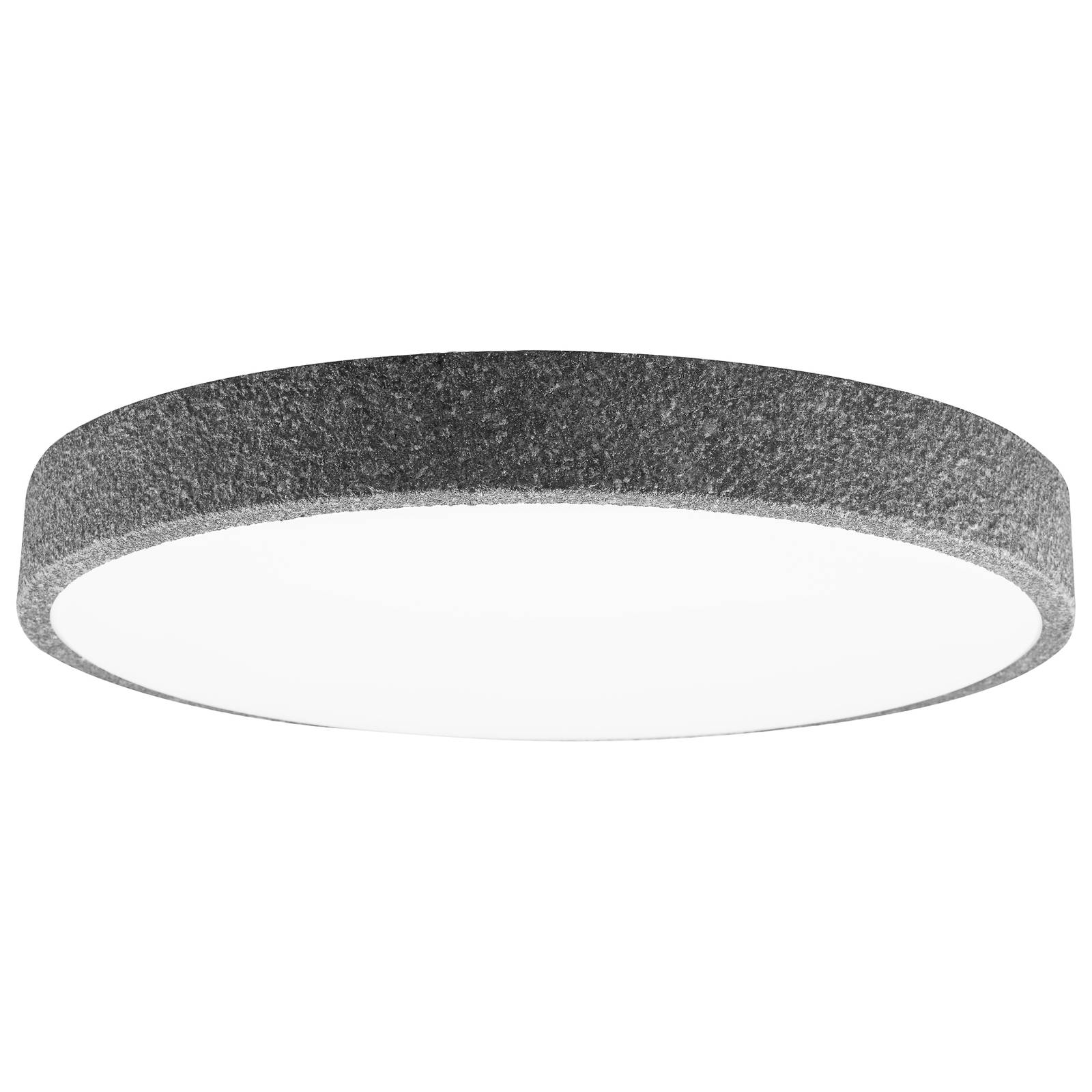 Lindby Elmor LED-loftlampe Tuya 45 cm sort