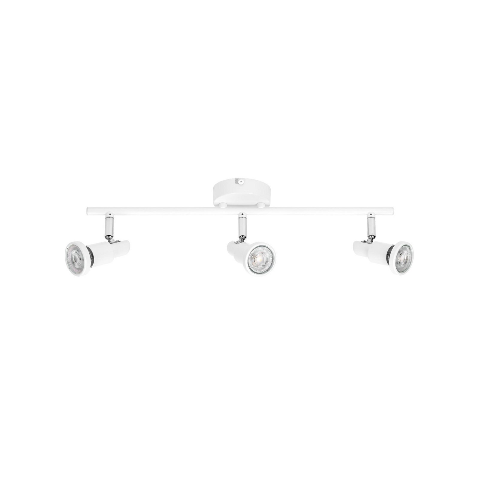OSRAM Deckenstrahler, weiß, 3-flg., Metall, GU10-LED 927 dim