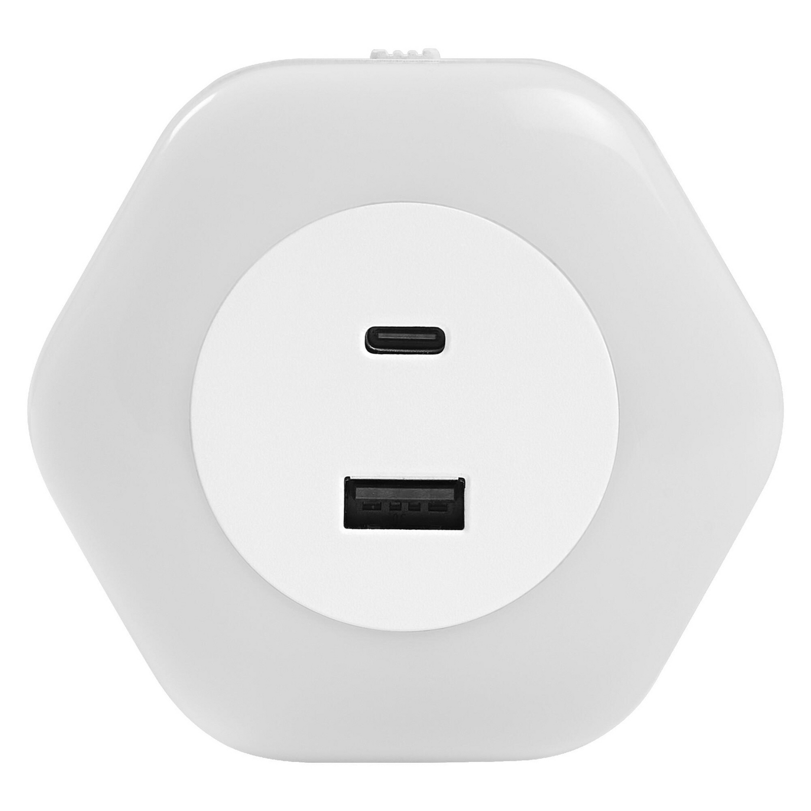 OSRAM LED-Steckdosen-Nachtlicht LUNETTA HEXAGON, Sensor, USB