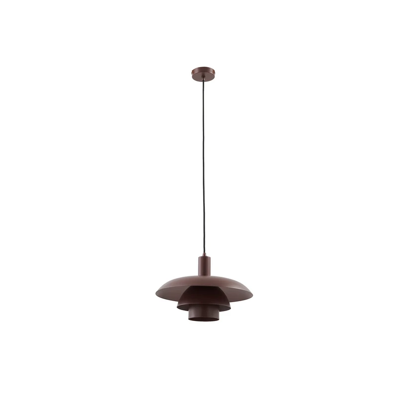 Lindby – Elorri Pendelleuchte Braun
