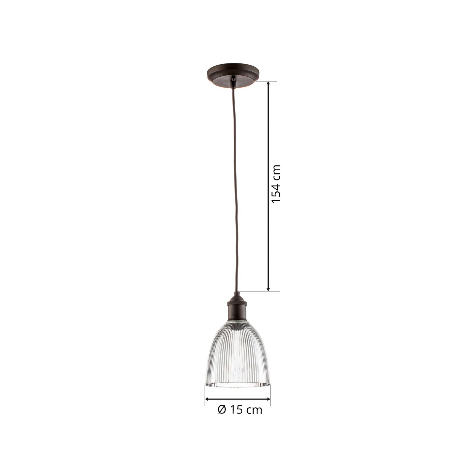 Westinghouse 6338540 hanging light, glass