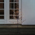 Árbol LED Alex con Look nevado, altura 120 cm