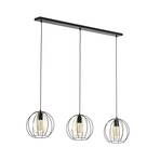 Jaula hanging light with cage lampshades, 3-bulb