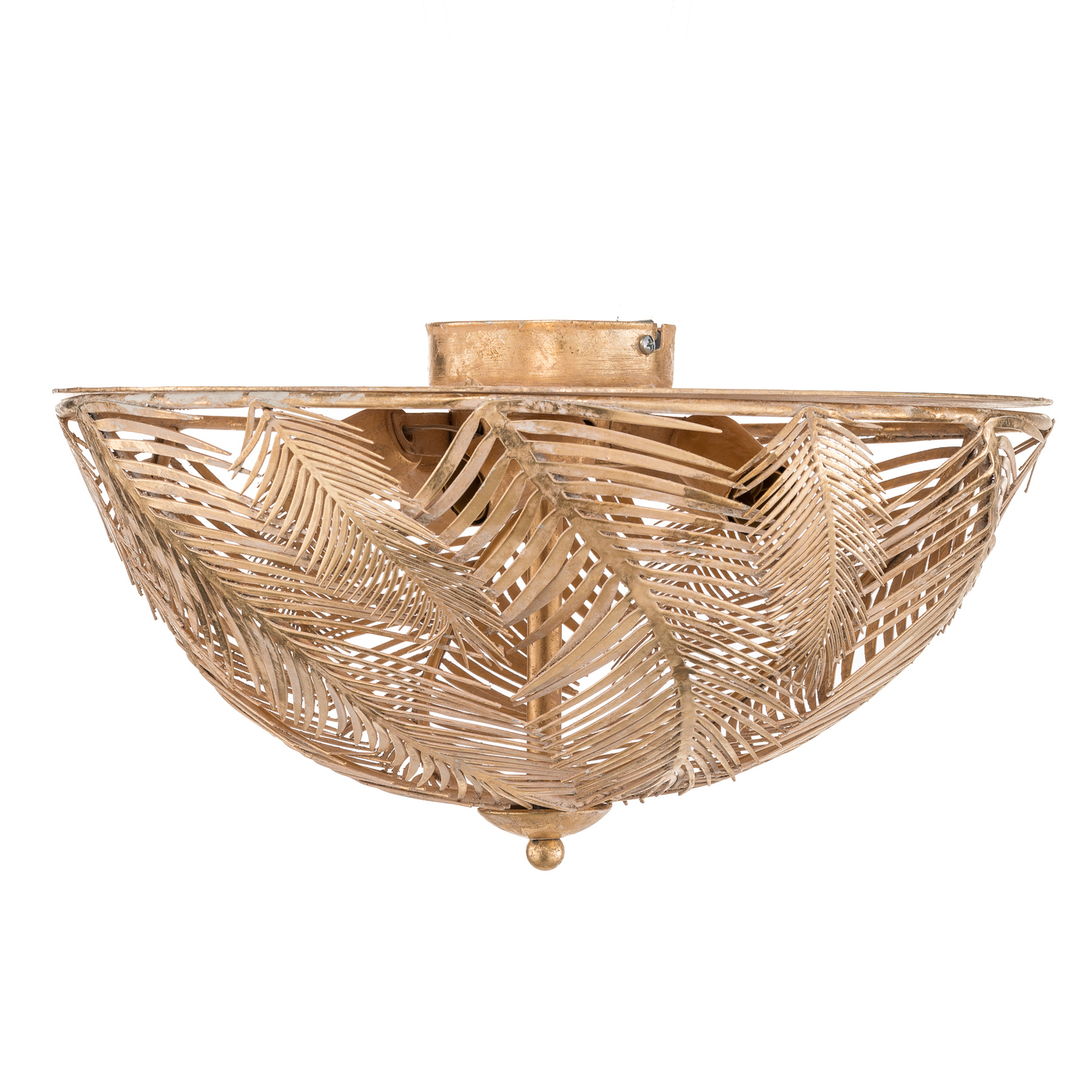 Felce – zlaté dizajnové stropné svietidlo