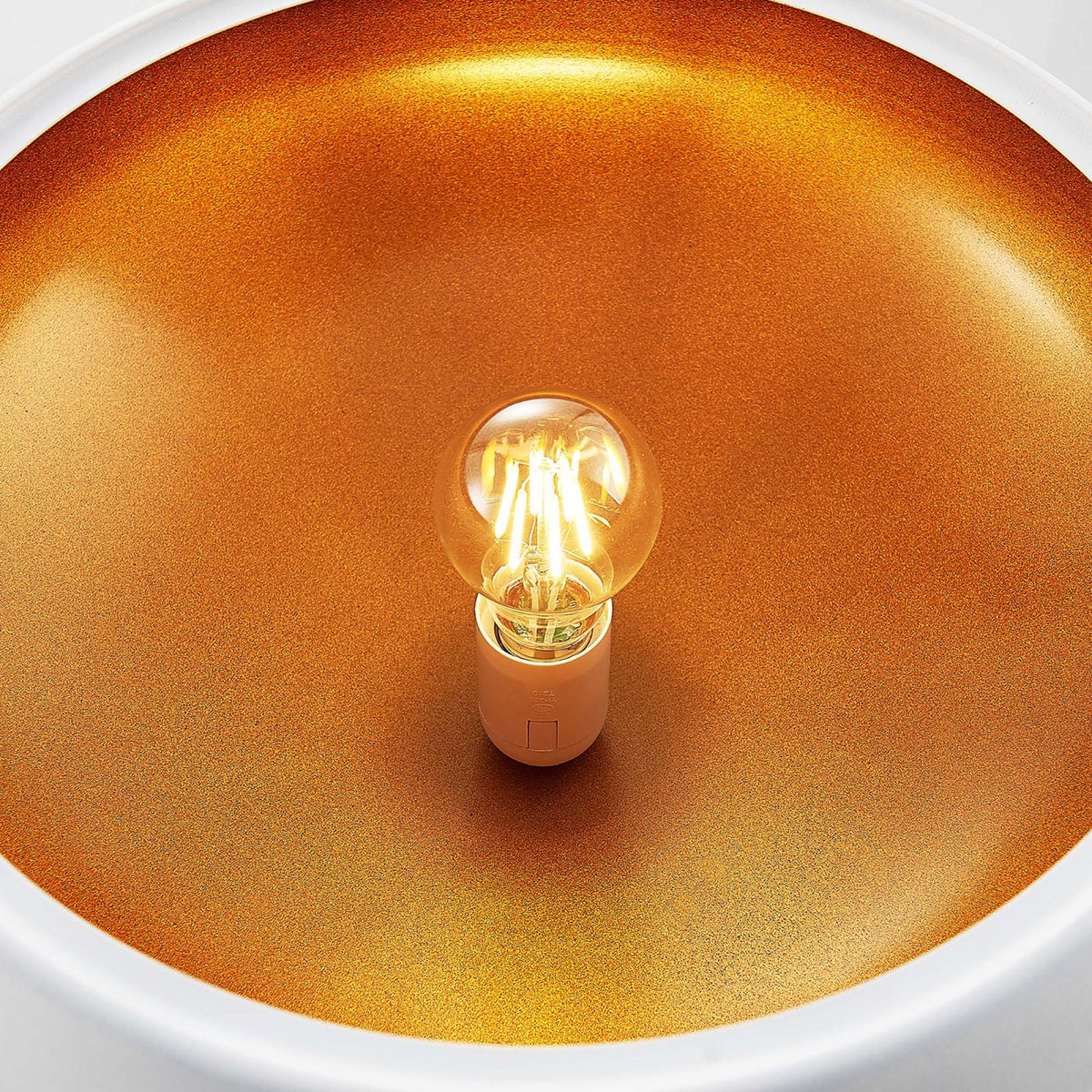 Gerwina Plafonnier White/Gold - Lindby