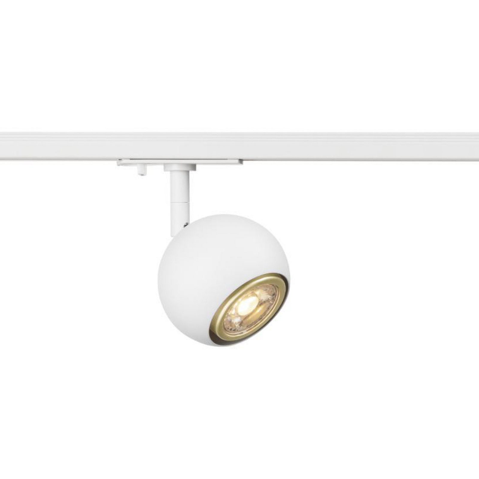 SLV Dekoring Light Eye 90, matt gold, Ø 6 cm, metal
