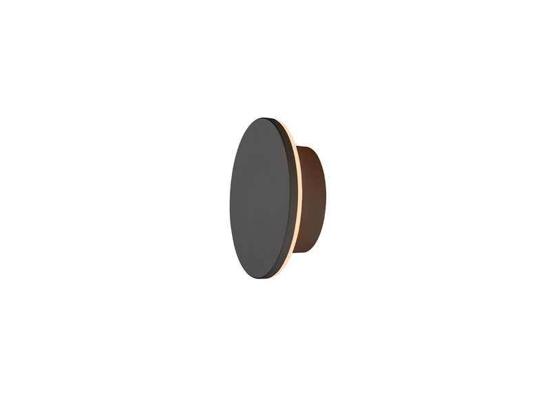 SLV – D-Ring Wandleuchte Up/Down S IP65 Black