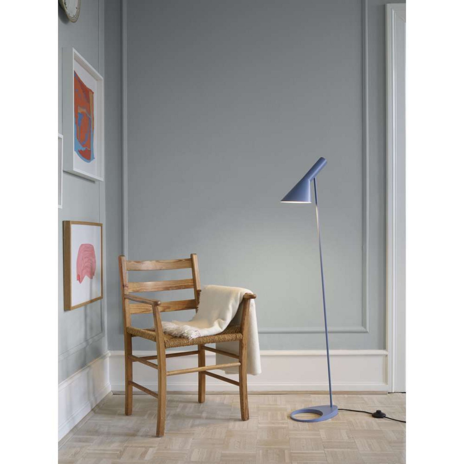 AJ Floor Lamp Dusty Blue - Louis Poulsen