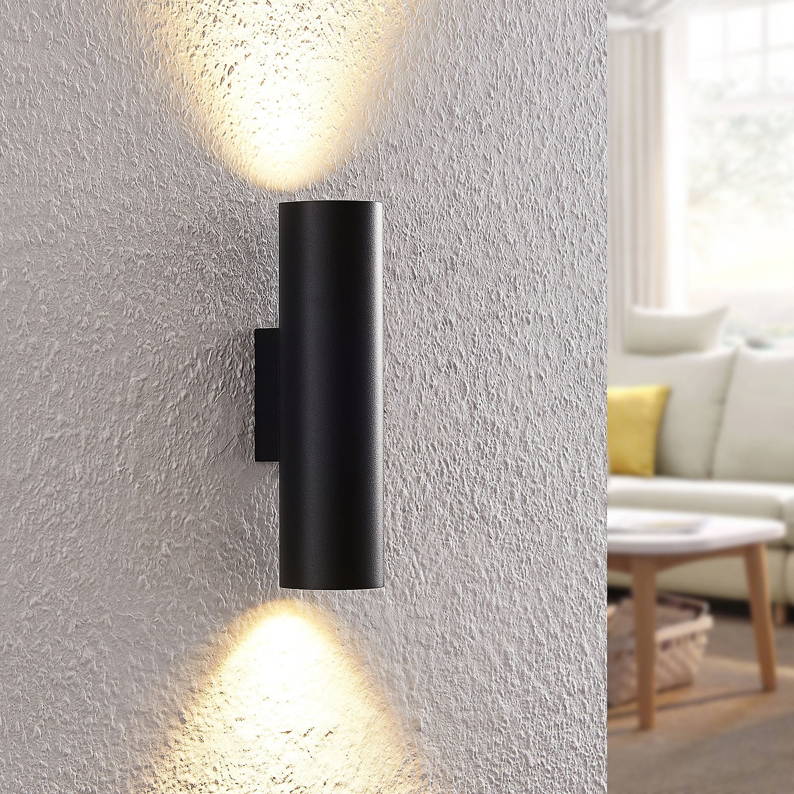 Dilana Wall Lamp Black - Arcchio