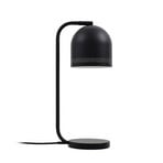Oura bordlampe, svart, høyde 45 cm, jern, E14 - Nola