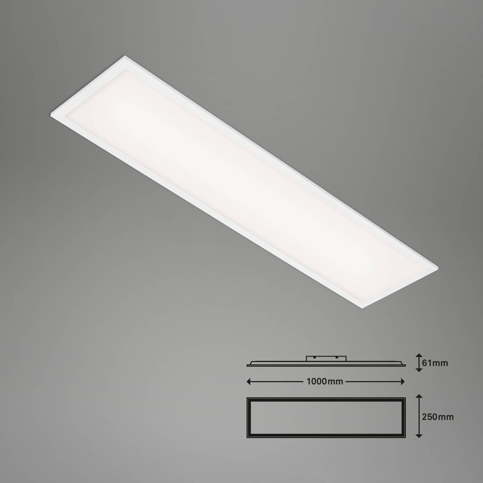 Panel LED Piatto CCT pilot 100x25 biały