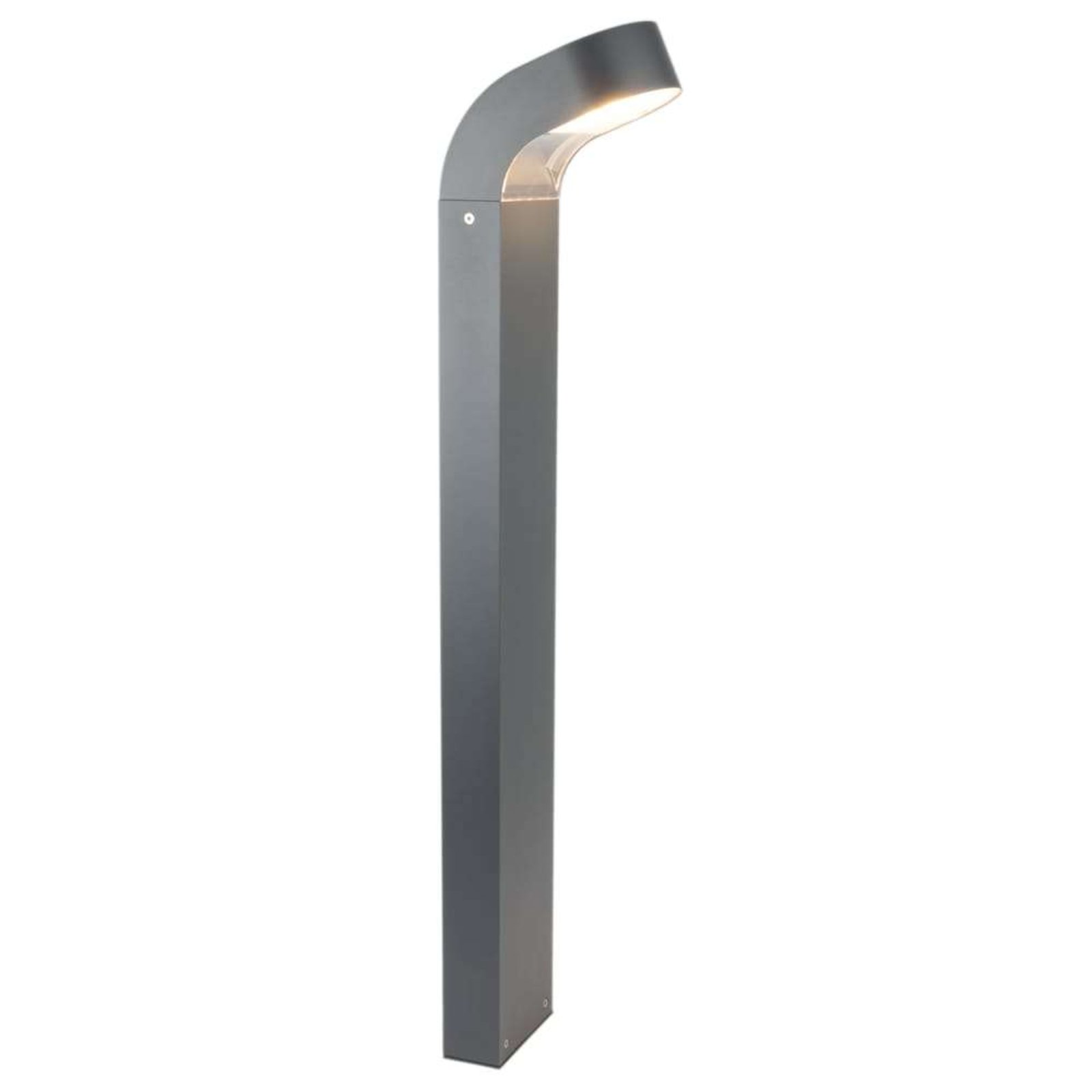 Molde LED Outdoor Bollard w/Anchoring Support Graphite - Norlys