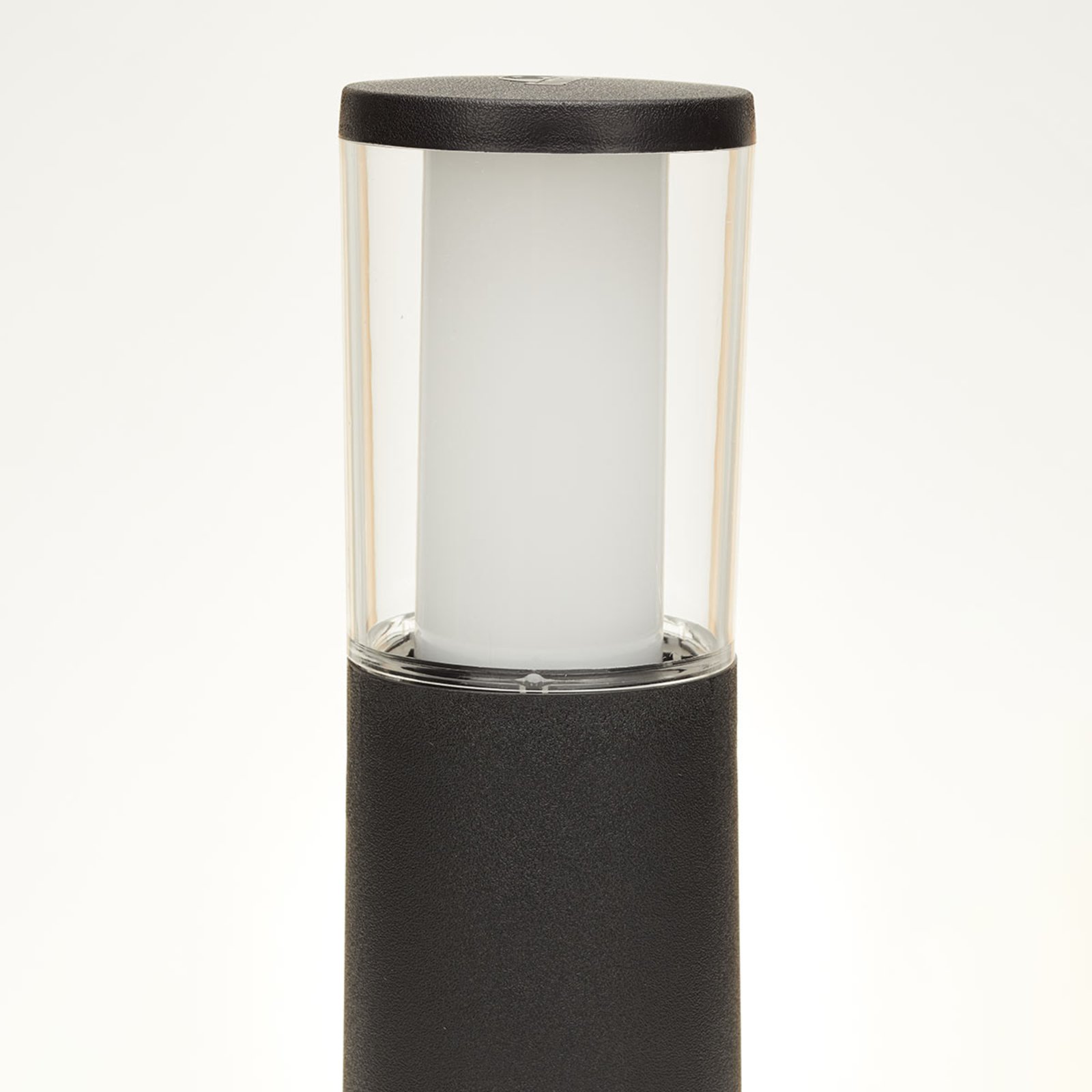 LED-Sockelleuchte Carlo schwarz 3,5W CCT Höhe 40cm
