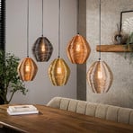Hängeleuchte Spoelamp, multicolor, Metall, 5-flammig, E27
