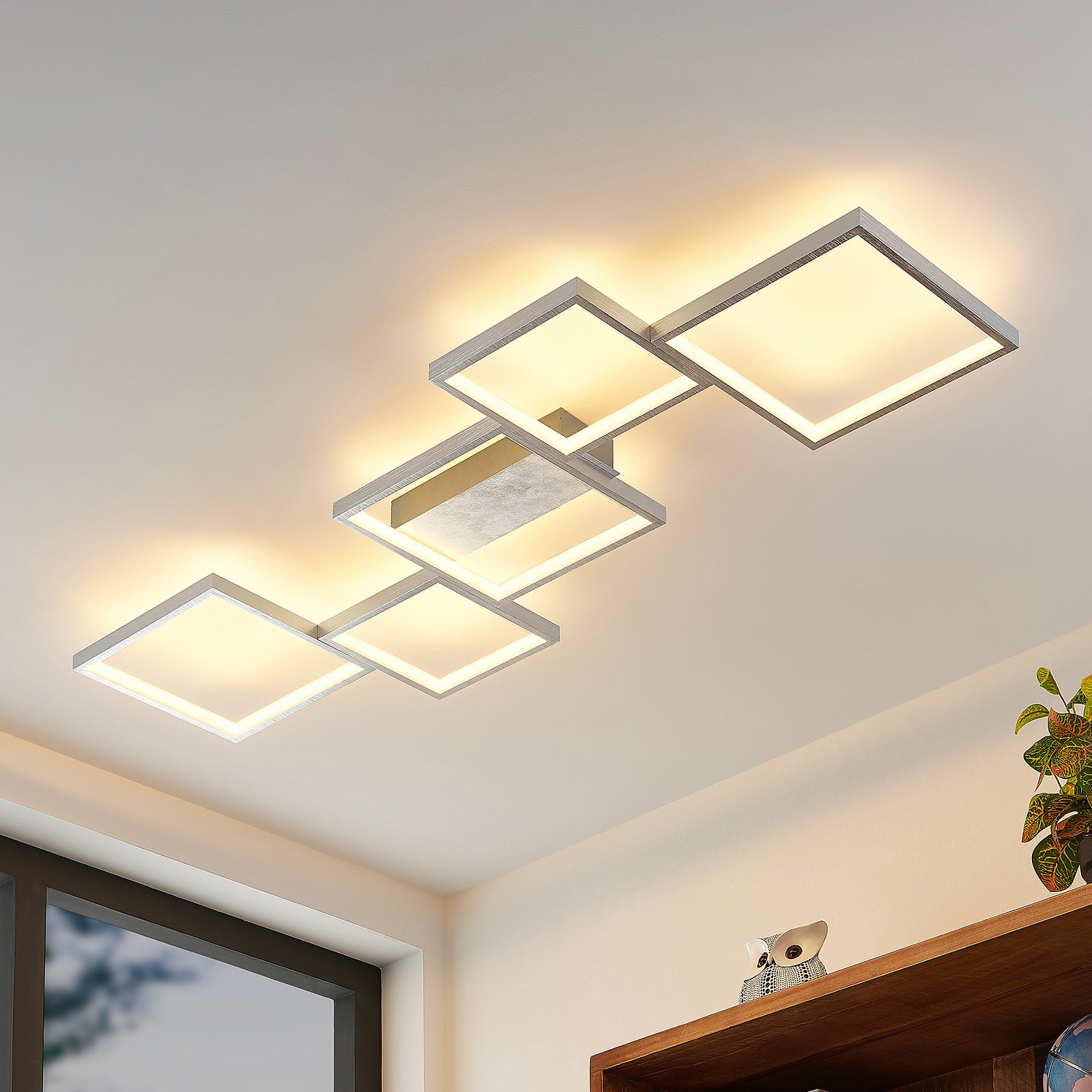 Lindby Adritha -LED-kattovalaisin viisilamppuinen