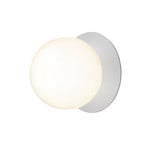 Liila 1 Applique Murale/Plafonnier IP44 Large Clair Argent/Blanc Opale - Nuura