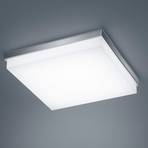 Helestra Cosi LED ceiling light chrome 31.5x31.5cm