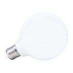 Γυάλινος λαμπτήρας LED E27 8W G95 2.700K opal με δυνατότητα ρύθμισης του