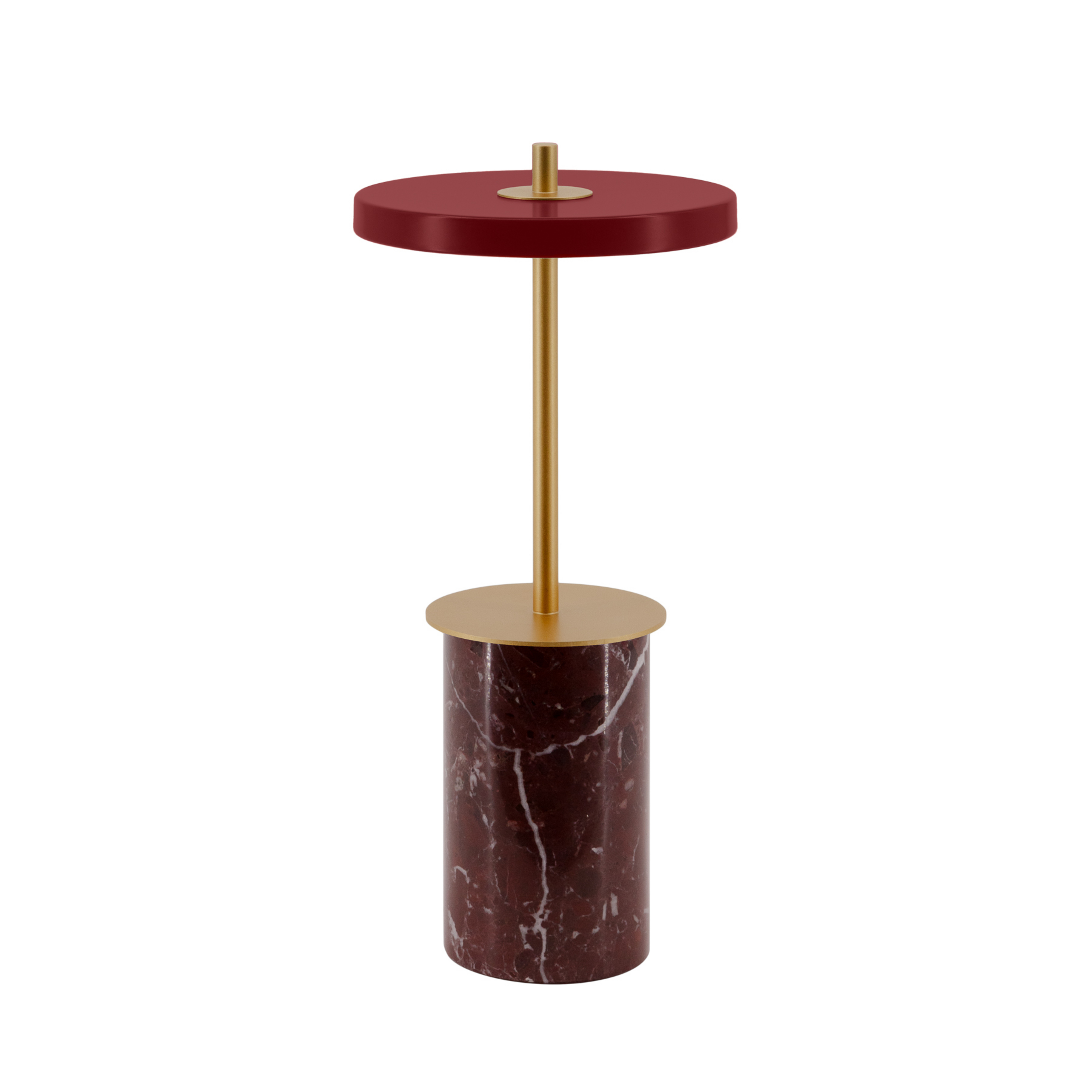 Asteria Move Portable Lampe de Table Mini Red Marble - UMAGE