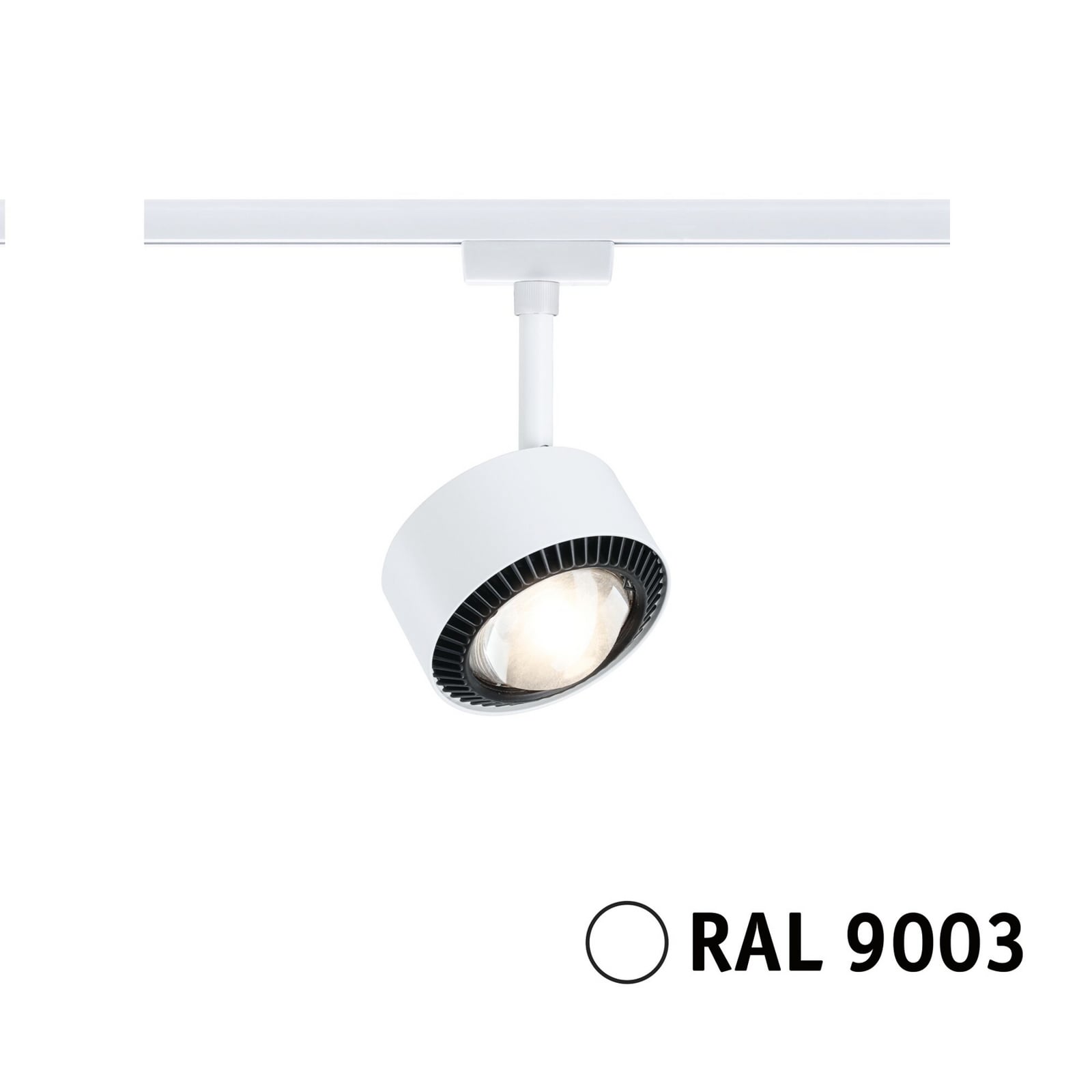 Paulmann URail LED-Spot Aldan, 3.000K, signalweiß