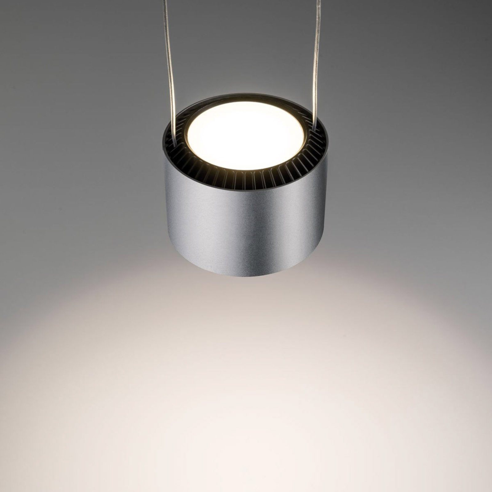 Paulmann LED-hengelampe Aldan URail dimbar