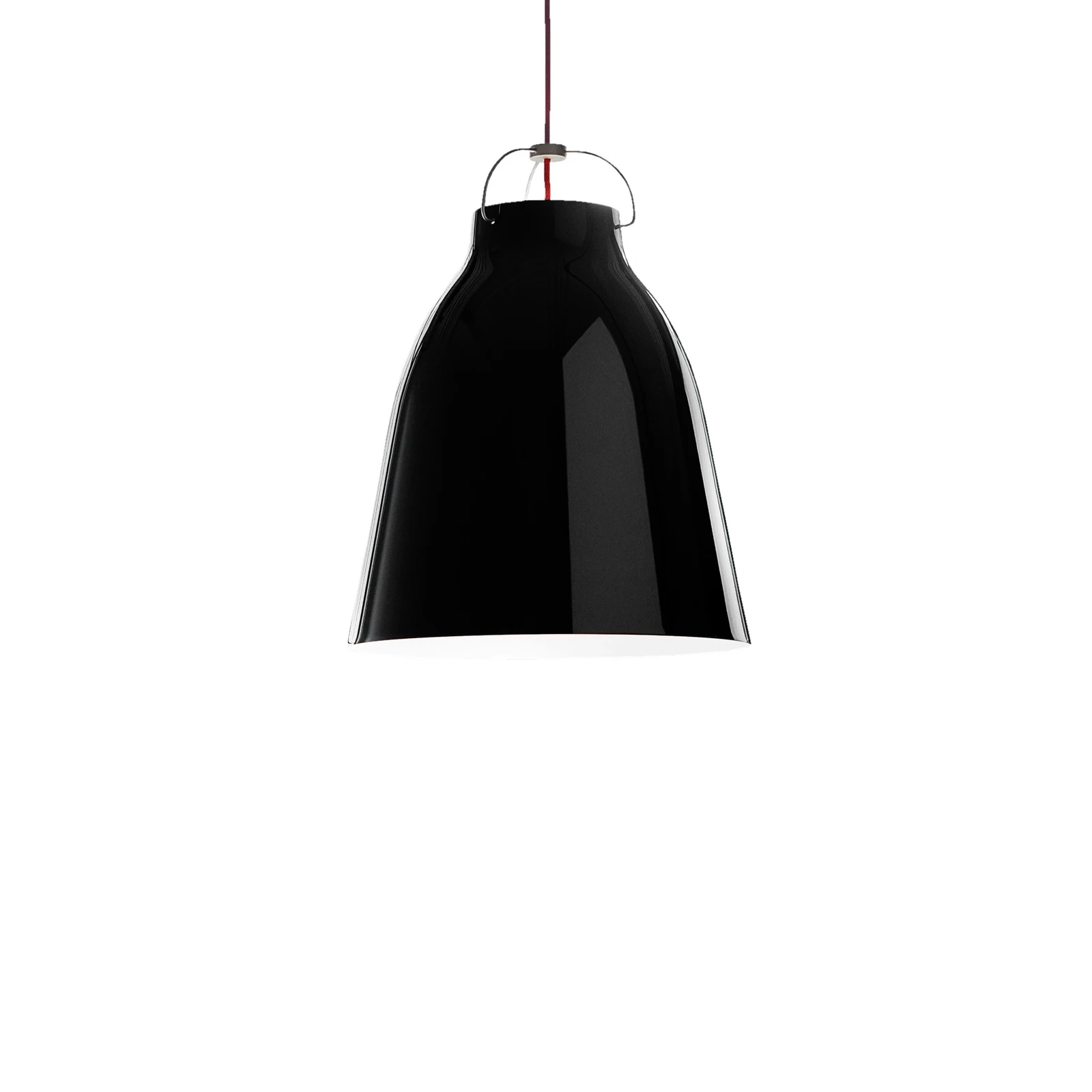 FRITZ HANSEN Caravaggio P3 Nero lucido