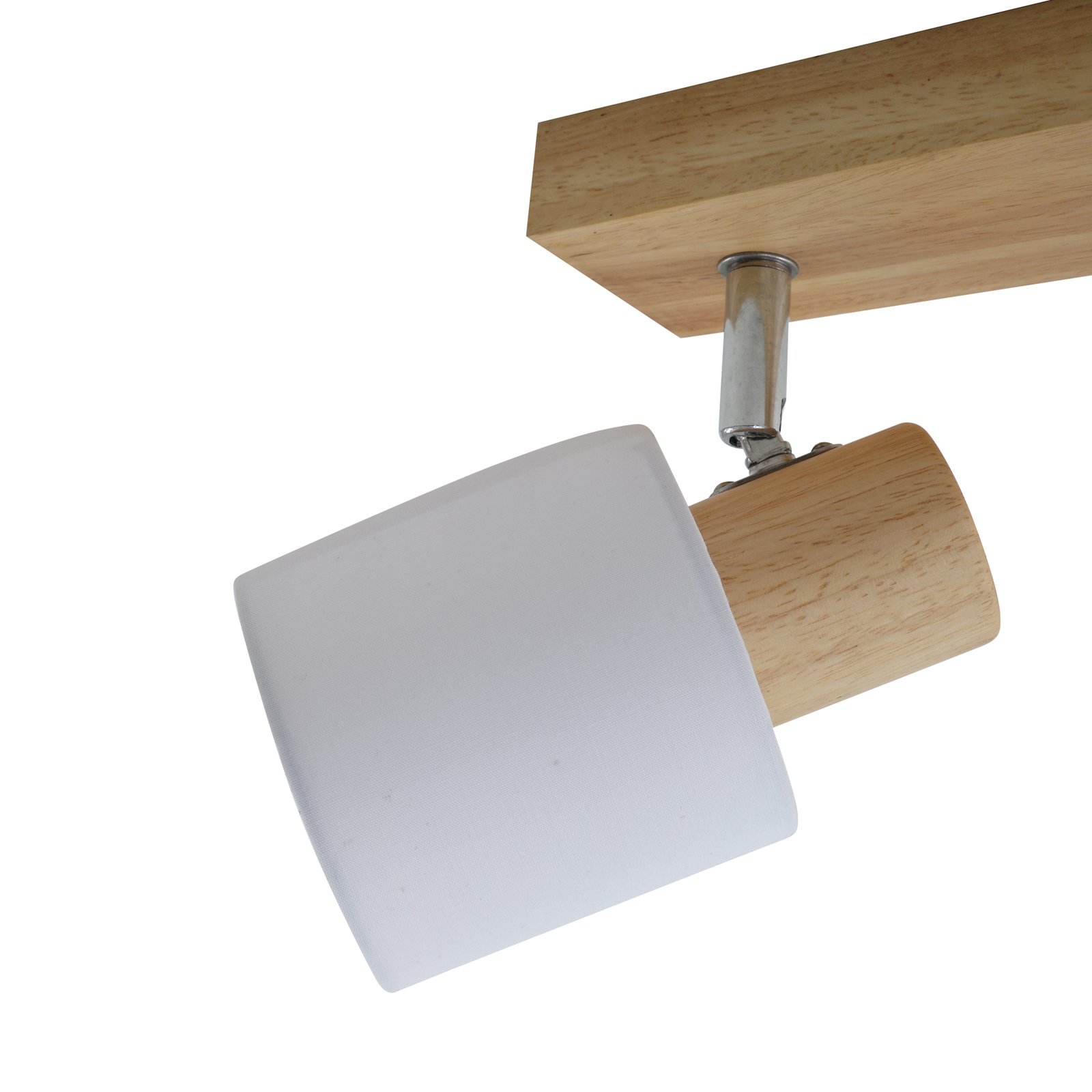 Wanessa 4 Plafonieră Wood/White - Lindby