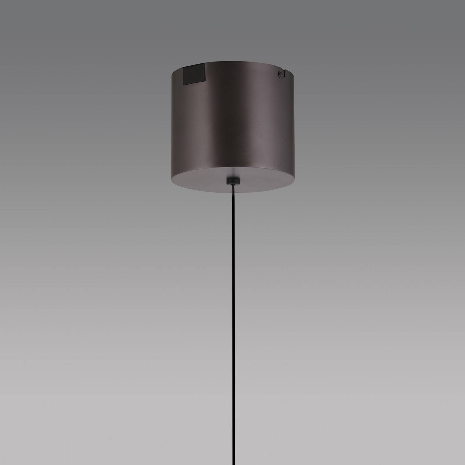 Paul Neuhaus Smart LED lampa wisząca Q-Kon kolor srebrny Ø 21 cm