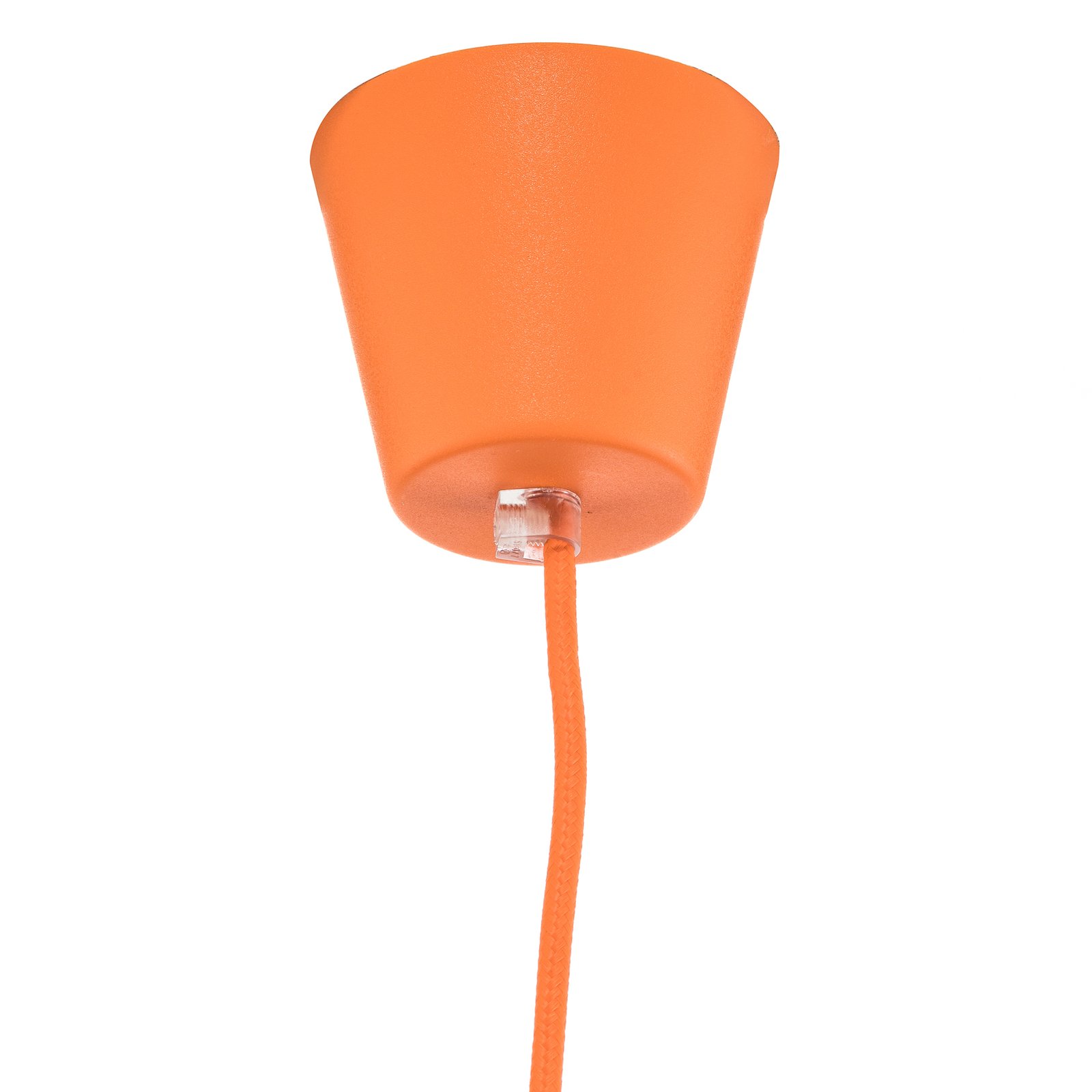 Suspension Brasil orange à une lampe
